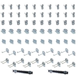 Uitgebreide set haken voor Powerplustools gereedschapsbord - gereedschapsborden