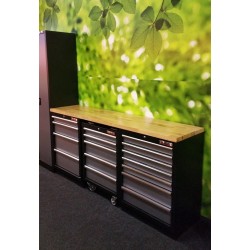 Werkplaatskast met 4 laden 68 x 46 x 91 cm