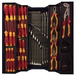 EPE foam mat type kaizen foam 40 x 57 x 4 cm. grijs/antraciet. 5 lagen