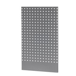 Werkplaatskast met zeven laden, hardhouten werkblad + gereedschapsbord en hangkast - 68 x 46 x 200 cm