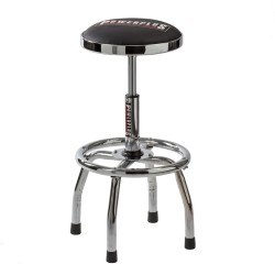 Zitting met Powerplustools logo voor barkruk 0680 en werkplaatsstoel 0679