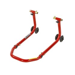 Paddockstand voorwiel / voorvork  verstelbaar - rood