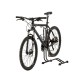 Drie in een fietsstandaard – fiets opbergen – fietsopbergsysteem voor racefiets en mountainbike.