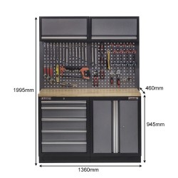 Werkbank met laden kopen. Webshop Powerplustools.nl