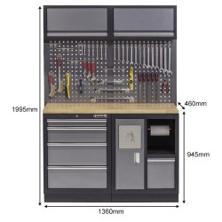 Werkbank met laden kopen. Webshop Powerplustools.nl