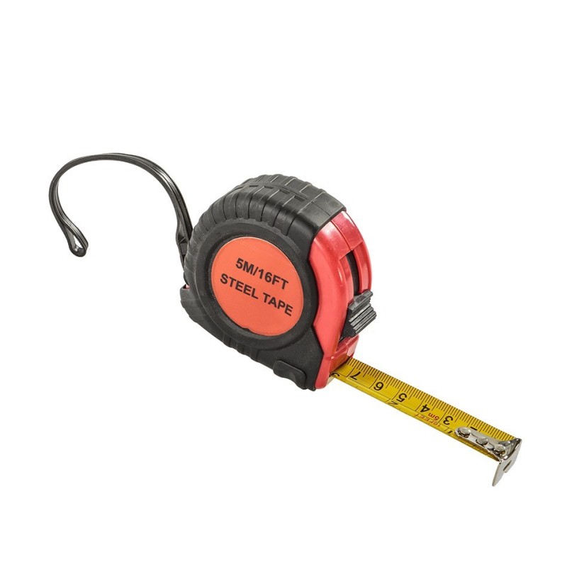 Meetlint 5 meter – rolbandmaat – rolmaat 5 m.