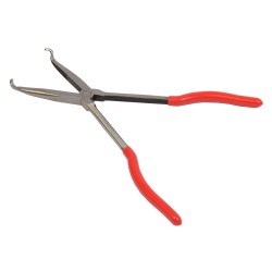 Extra lange platte rondbektang 45 graden gebogen