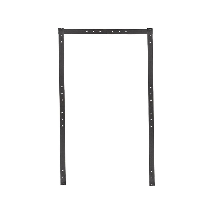 Verbindingstuk/frame zwart voor Heavy Duty werkbankserie