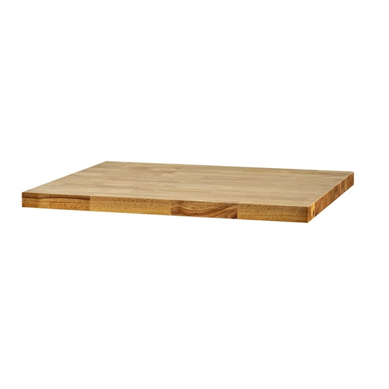 Hardhouten werkblad 72 x 60 x 3,8 cm voor heavy duty serie