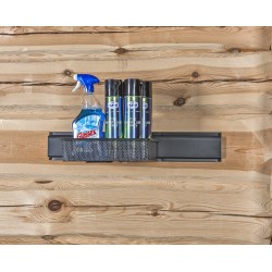 Metalen opbergmand 29 x 20 x 7 cm – wandhouder – opbergsysteem voor diversen