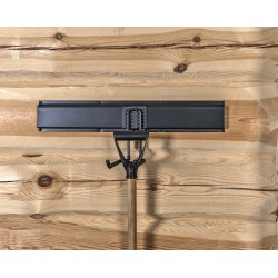 Dubbele wandhaak 20 x 10 cm. – tuingereedschap haak – gereedschap ophangen