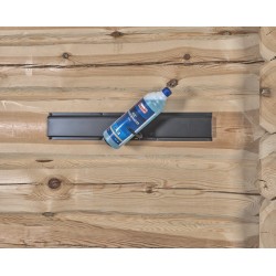 Spuitbushouder – flessenhouder – wandhouder voor spuitbussen en flessen 17 x 17 cm.