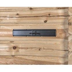 Universele haak voor het ophangen van een bezem of ander product met ronde steel