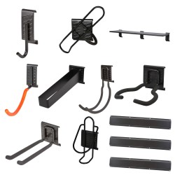 Tuingereedschap opbergsysteem - opbergen - opbergsysteem - ophangsysteem  aan de muur - tuingereedschap ophangen