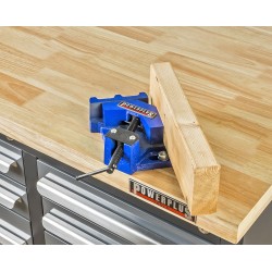 Gietijzeren hoek spanner – spanklem – bankschroef – hoekklem – 55 mm. lijmklem 90 graden.