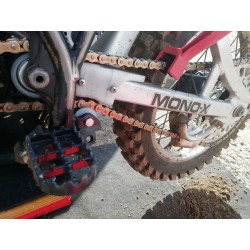 Kettingborstel blauw voor motor- en fietsketting Kettingborstel blauw voor motor- en fietsketting