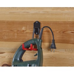 Dubbele wandhaak – ophangbeugel van metaal 6 x 15,5 x 17 cm