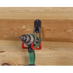 Dubbele wandhaak – ophangbeugel van metaal 6 x 15,5 x 17 cm