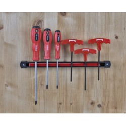 Magneetstrip voor gereedschap – magnetische gereedschapshouder 26 cm