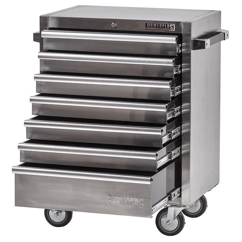 Gereedschapswagen RVS online kopen. Webshop Powerplustools.nl