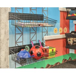 Set van 2 kunststof eindkappen voor ophangstrip PP-T 0850