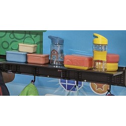 Wandhaak kort - 6.5 x 4 x 10 cm. tuingereedschap ophangen - opbergen - opbergsysteem - ophangsysteem  aan de muur.