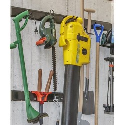 Wandhaak enkel - 14 x 4 x 9 cm. tuingereedschap ophangen - opbergen - opbergsysteem - ophangsysteem  aan de muur.