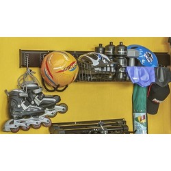 Draadmand 61 x 30 x 14 cm. tuingereedschap ophangen - opbergen - opbergsysteem