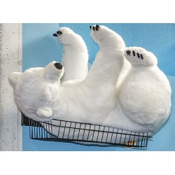 Draadmand 61 x 30 x 14 cm. tuingereedschap ophangen - opbergen - opbergsysteem