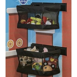 Opbergnet 46 x 30 x 27 cm voor railsysteem 0850 - tuingereedschap ophangen - opbergen - opbergsysteem