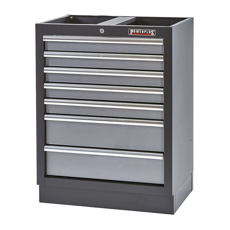 Werkplaatskast met 7 laden 68 x 46 x 91 cm