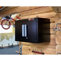 Wandkast / hangkast gereedschapskast met twee deuren 60 x 32 x 40 cm