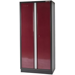 Tweedeurs gereedschapskast rood 91,5 x 57 x 200 cm