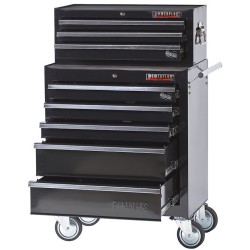 GEREEDSCHAPWAGEN SET 0704 ZWART 8 LADEN QUICK LOCK