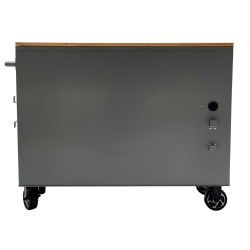 Gereedschapswagen – verrijdbare werkbank met 7 laden en gereedschapskast afm.117 x 46 x 94 cm