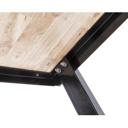 Werkbank met achterwand – Werkbank set 150 cm. kleur zwart.