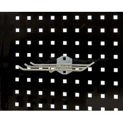 Gereedschapshaak – ophanghaak 23 x 15 cm. voor gereedschapsbord