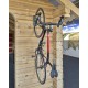 Fiets verticaal ophangen aan voorwiel – stalen wandhaak voor fiets – haak 25,5 x 8 cm