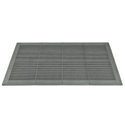 PVC oprijrand grijs 400 x 80 x 11,5 / 3,5 mm. voor kliktegel 1815 typ 1