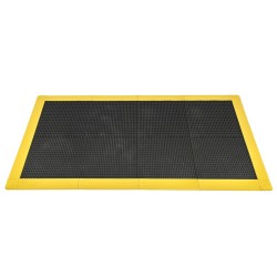 PVC oprijrand geel 400 x 80 x 11,5 / 3,5 mm. voor kliktegel 1815 typ 2