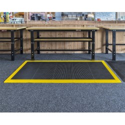 PVC hoekstuk 8 x 8 x 11,5 / 3,5 mm. voor kliktegel 1815 kleur geel