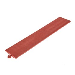 Antislip vloer mat – PVC werkplaatsmat – antivermoeidheidsmat, kleur zwart en rood, afm. 176 x 96 cm