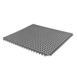 Antislip vloer mat – PVC werkplaatsmat – antivermoeidheidsmat, kleur grijs, afm. 176 x 96 cm