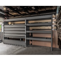 Bedrijfswageninrichting – Verlengstuk voor kast bestelwagen.- bestelbus.