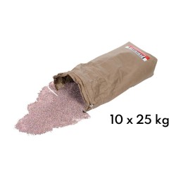 Universeel straalgrit 0,1 - 0,6 mm. in 25 kg. verpakking