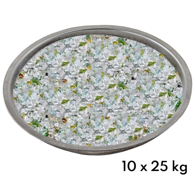 Glasgranulaat 0,10 – 0,35 mm. voor straalcabines en mobiele straalketels