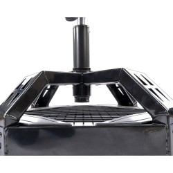 Werkplaatskruk op 4 wielen – verrijdbare garage kruk - in hoogte verstelbaar.