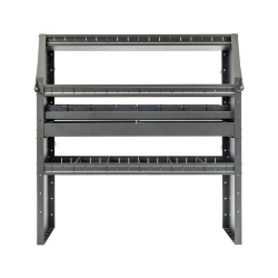 Inbouwkast voor bedrijfswagen en bestelwagen, bedrijfswageninrichting 113 x 33 x 117 cm.