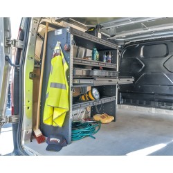 Inbouwkast voor bedrijfswagen en bestelwagen, bedrijfswageninrichting 113 x 45 x 117 cm