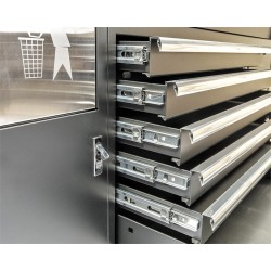 Verrijdbare werkbank – Gereedschapswagen 168 x 46 x 103 cm. met 220 V en USB Verrijdbare werkbank – Gereedschapswagen 168 x 46 x 103 cm. met 220 V en USB